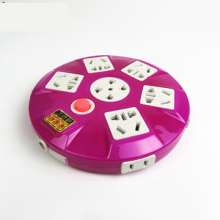 The new national standard 39-hole disc switch socket integrated molding pressure-proof converter hot-selling electrical appliances