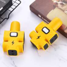 16-hole floor drag plug socket wireless power strip integrated socket construction site switch converter