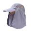 Detachable sun hat for outdoor hat. Sun hat with big edge. Dust-proof face fishing fisherman hat. Cycling sun hat hat