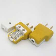 The second generation 1.6 thickness one-piece copper T-shaped two-pole plug pressure-proof power supply two-pole plug plug only fixed plug