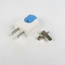1.4 thick one-piece copper plug, high-power 4500W plug, two-pole power plug