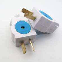 Fixed one-piece copper plug 1.4 copper piece two-pole plug plug only wiring plug power converter