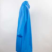 Adult PVC raincoat fashion travel lightweight walking transparent outdoor thick wear-resistant men and women adult poncho customization
