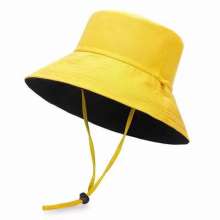Bird eye cap. Big brim. Double-sided fisherman hat. Female spring and summer fresh Korean style cute student Japanese basin hat and sun hat. hat