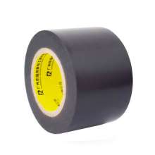 Factory direct waterproof black electrical tape 5cmPVC pipe tape high adhesive rubber insulation tape