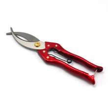 Bagel girdling tool. Fruit tree ring cut. Grape peeling shears ring cutter. Garden scissors. Aluminum iron handle