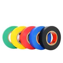 Waterproof insulating pvc electrical tape PVC industrial electrical black tape high temperature resistant 8m environmental protection insulating electrical tape
