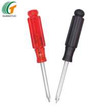 Supply 5*110MM Phillips screwdriver with multicolor plastic handle, screwdriver, screwdriver