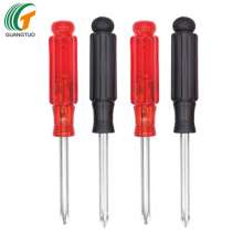 Supply 5*110MM Phillips screwdriver with multicolor plastic handle, screwdriver, screwdriver