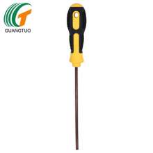 Supply 5MM6MM imported S2 flat-blade screwdriver, large-handle screwdriver, high-quality, ground-handle screwdriver