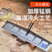 Zhuoyi all-steel integrated push plate cleaning shovel. Push snow shovel. Chicken manure shovel. Grain shovel One-piece manganese steel quenching shovel