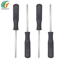 Supply 5*160mm high quality 45# steel black plastic handle Phillips screwdriver, screwdriver, extended screwdriver