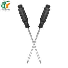 Production and supply of 4*160mm black plastic handle Phillips screwdriver, Phillips screwdriver, extended screwdriver
