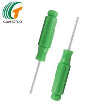 Supply 2.5*102MM green handle hex screwdriver, hex screwdriver, hex key screwdriver