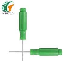 Supply 2.5*102MM green handle hex screwdriver, hex screwdriver, hex key screwdriver