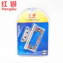 Red solid stainless steel picture and mother hinge 4*3*2.5 mm blister package stainless steel flat hinge 4 inch silent shaft hinge