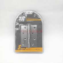 SENILR stainless steel flat hinge 4*3*2 centimeter blister package stainless steel flat hinge 4 inch silent shaft hinge