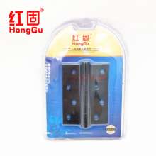 Red solid stainless steel flat hinge-all black 4*3*3mm blister package stainless steel flat hinge 4 inch silent bearing folding wooden door door hinge hinge