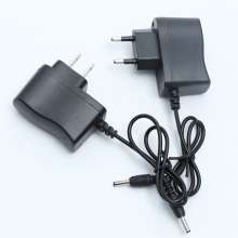 Round plug (European standard) strong light flashlight 18650 battery charger 220V direct charging source adapter 4.2V wholesale