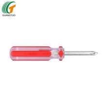 Supply 5*94mm color bar handle transparent handle Phillips screwdriver, red color bar screwdriver, two-color screwdriver