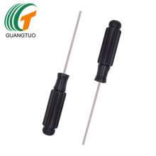 Manufacturers supply hexagonal screwdriver 2*127mm with rubber handle hexagonal wrench hardware tools