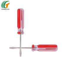 The manufacturer produces color bar slotted screwdriver, transparent screwdriver 3*100MM, high-end screwdriver
