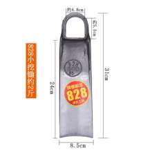 828 brand bright polished hoe. Steel hoe for planting vegetables Rail steel hoe. Forged agricultural hoe