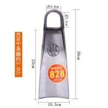 828 brand bright polished hoe. Steel hoe for planting vegetables Rail steel hoe. Forged agricultural hoe