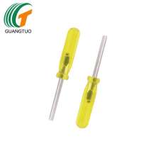 Supply hex screwdriver 2*45MM transparent handle hex screwdriver mini hex screwdriver