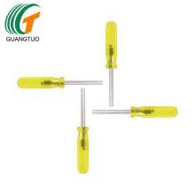 Supply hex screwdriver 2*45MM transparent handle hex screwdriver mini hex screwdriver