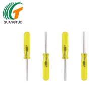 Supply hex screwdriver 2*45MM transparent handle hex screwdriver mini hex screwdriver