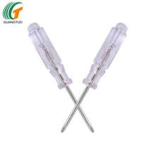 2.5*80MM Phillips screwdriver Transparent handle screwdriver Factory direct screwdriver Screwdriver