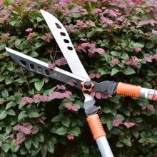 Lijin gardening large branch shears. Hedge shears. Greening shears. Flower pruning shears lawn shears wide blade large head shears 65 manganese steel