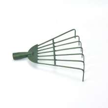 Lijin Raise Grass Jun Tie Pazi. Steel rake. Leaf rake. Climbing grass with a rake. 7-tooth raking rake single head