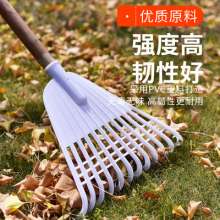 Self-produced and sold agricultural rakes. Garden Tools. Rake a hay rake. Plastic grass rake large size