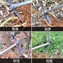 农用建筑工具 人工锻打多规格锻造柴镐 两头扁钢镐 十字镐 砍柴洋镐