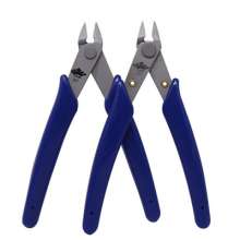Diagonal pliers adopt seamless blade high-frequency quenching heat treatment electronic pliers model plastic nozzle pliers to cut smoothly