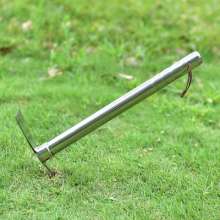 Lijin thickened garden stainless steel small hoe. hoe. Household weeding and planting small Yang picks. Dual-purpose hoe