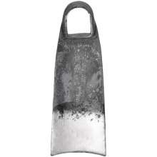 Rail steel forged garden hoe. A small hoe for growing vegetables and flowers. Manganese steel one-piece small hoe. Agricultural forged hoe