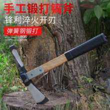 Forged and reinforced sharp pick dual-purpose hoe. Mountaineering camping pick. A pickaxe, a pickaxe, a pickaxe, and a pickaxe for agriculture. Small hoe
