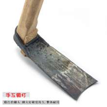 Lijin spring steel old-fashioned hand-forged small hoe. Weeding and planting flowers. Dig bamboo shoots and hoe. Gardening hoe