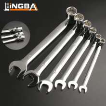 Movable socket, open end wrench, quick dual-use, multi-function plum blossom rotatable, auto repair factory direct sales