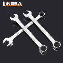 Chrome-plated combination wrenches, high-carbon steel, multi-function repair hardware tools, Daimei combination wrenches in stock
