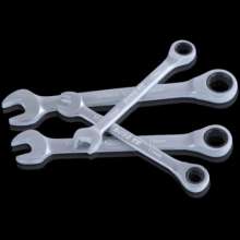 Ratchet wrench 6-32MM fully polished CRV72 gear dual-use fast ratchet wrench tool