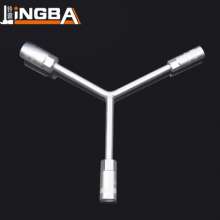 Trigeminal Socket Head Wrench Lengthen Y-Wrench Triangle Tool Outer Hexagonal Socket Wrench Factory Direct Sales
