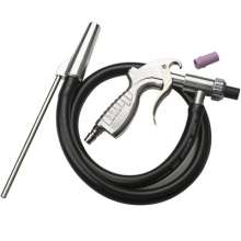 Pneumatic sandblasting gun Sandblasting glass sandblasting gun Big mouth anti-rust sandblasting gun Pneumatic self-priming sandblasting gun