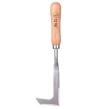 Lijin Chunk stainless steel lawn mower with wooden handle. Sickle. In addition to weeds in road cracks. Gardening tools L-K8