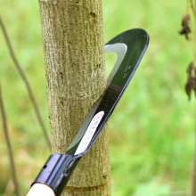 Lijin 65 manganese steel hatchet. Cutting grass and cutting branches with a scythe. Outdoor agricultural hatchet for chopping down trees, one pound hook knife 201