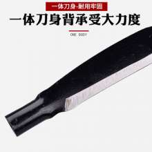 Lijin 65 manganese steel hatchet. Cutting grass and cutting branches with a scythe. Outdoor agricultural hatchet for chopping down trees, one pound hook knife 201
