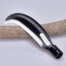 Lijin manganese steel agricultural hatchet. Household chopping wood and tree chopping knife. machete. sickle. lawn mower. Short handle 202